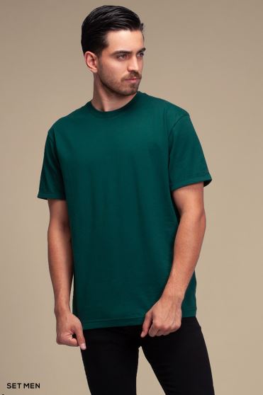 تیشرت یقه گرد آستین کوتاه