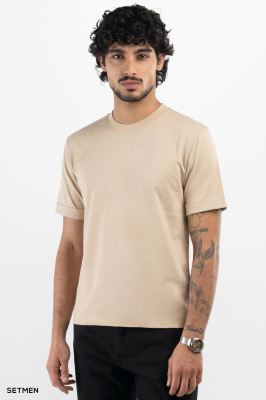 تیشرت یقه گرد آستین کوتاه