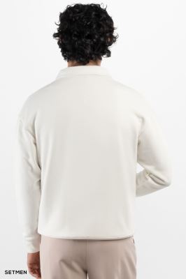 دورس مردانه نیم زیپ یقه ایستاده