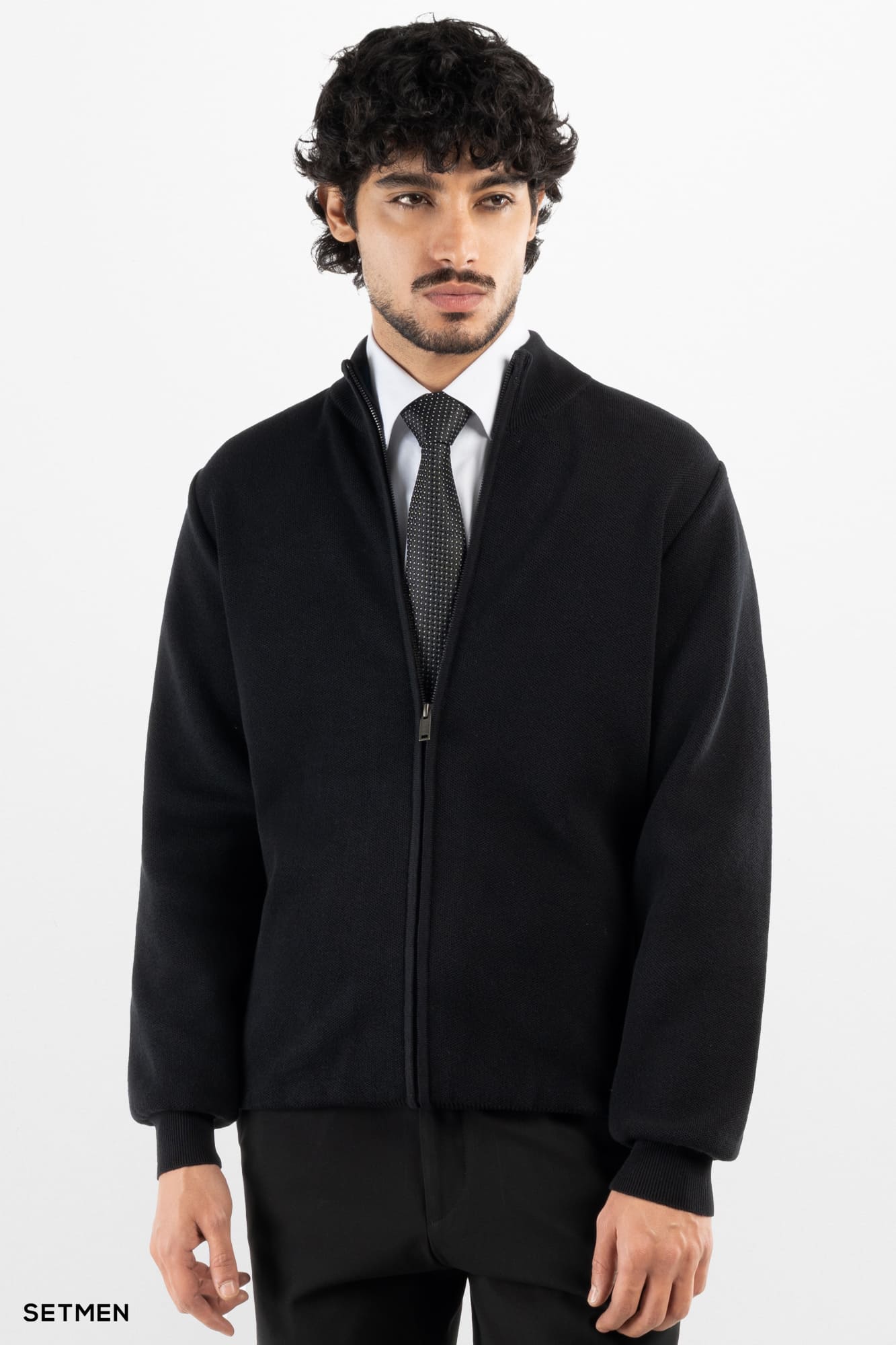 بافت مردانه تمام زیپ