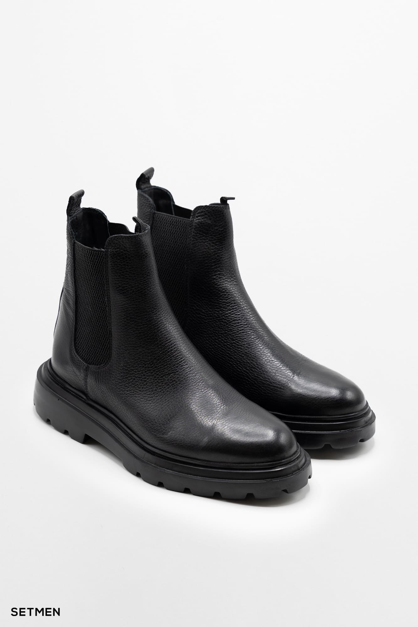 بوت چرم مردانه