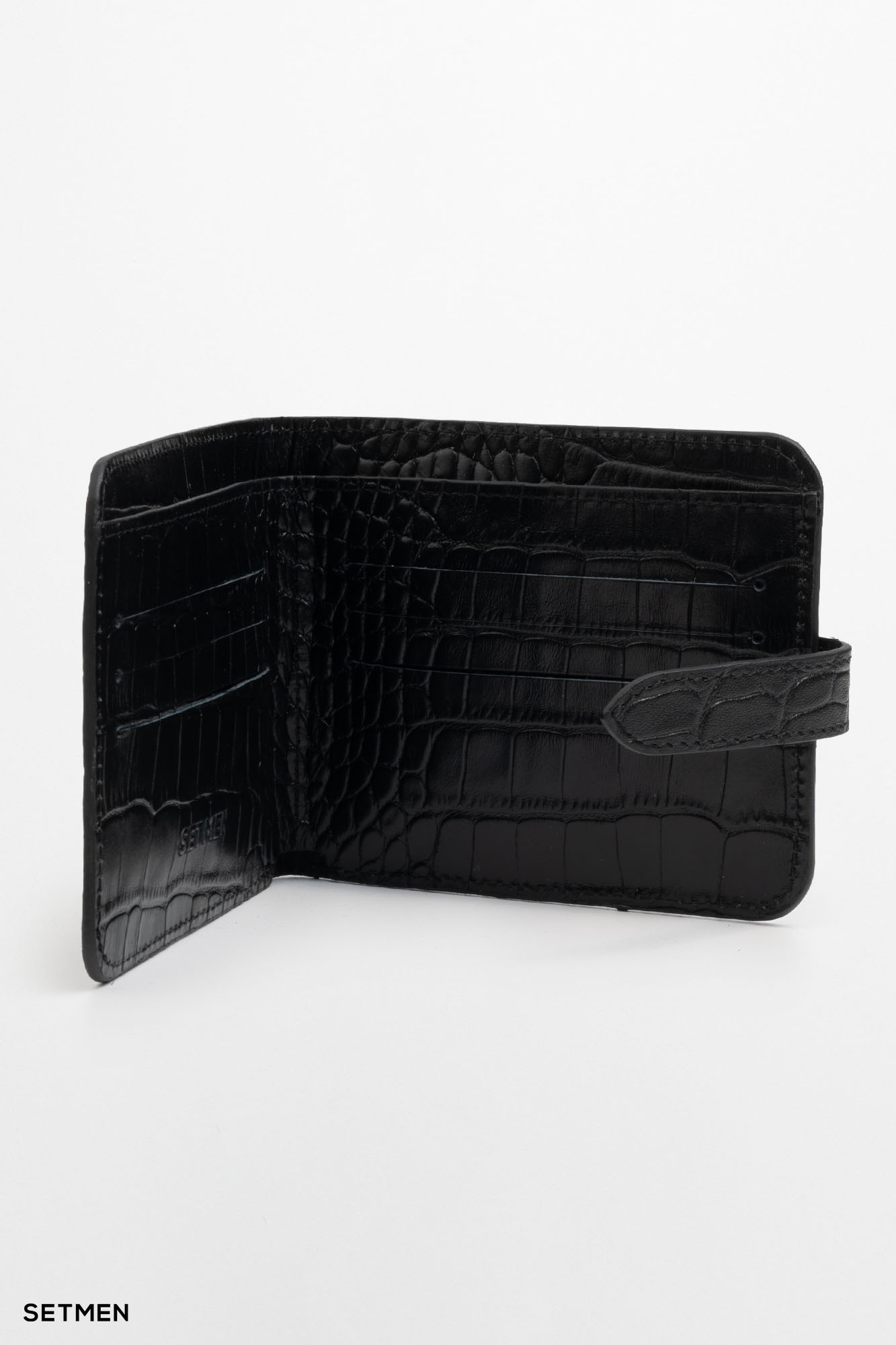 کیف پول چرم پوست ماری ست من