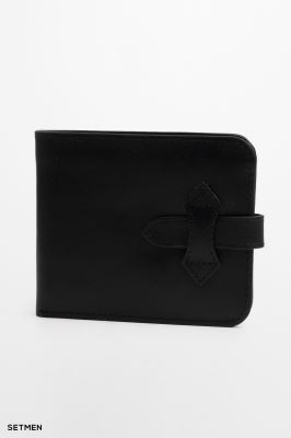 کیف پول چرم ساده ست من