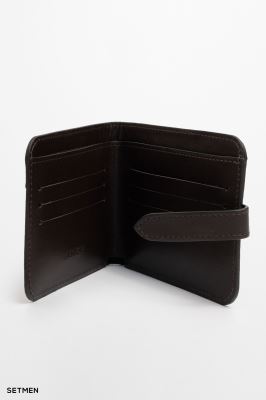 کیف پول چرم ساده ست من