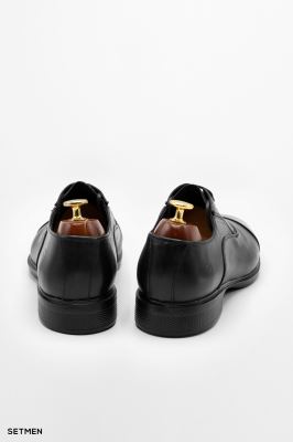 کفش مردانه چرم کلاسیک بنددار