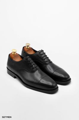 کفش مردانه چرم کلاسیک بنددار