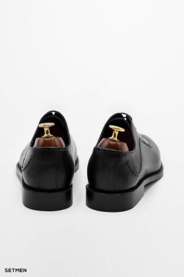 کفش مردانه چرم کلاسیک بنددار