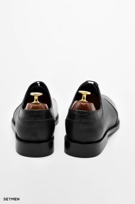 کفش مردانه چرم کلاسیک بنددار