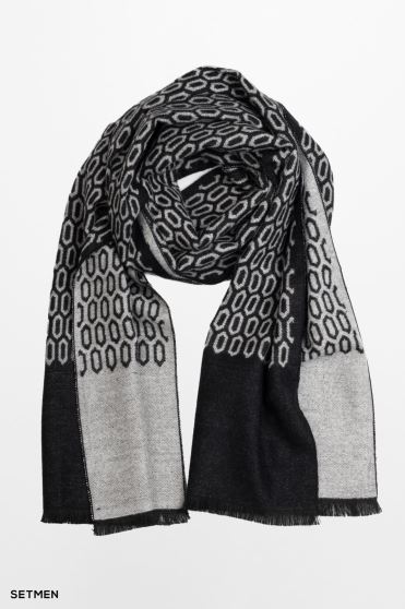 شال گردن مردانه پشمی