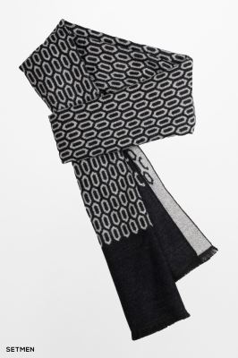 شال گردن مردانه پشمی