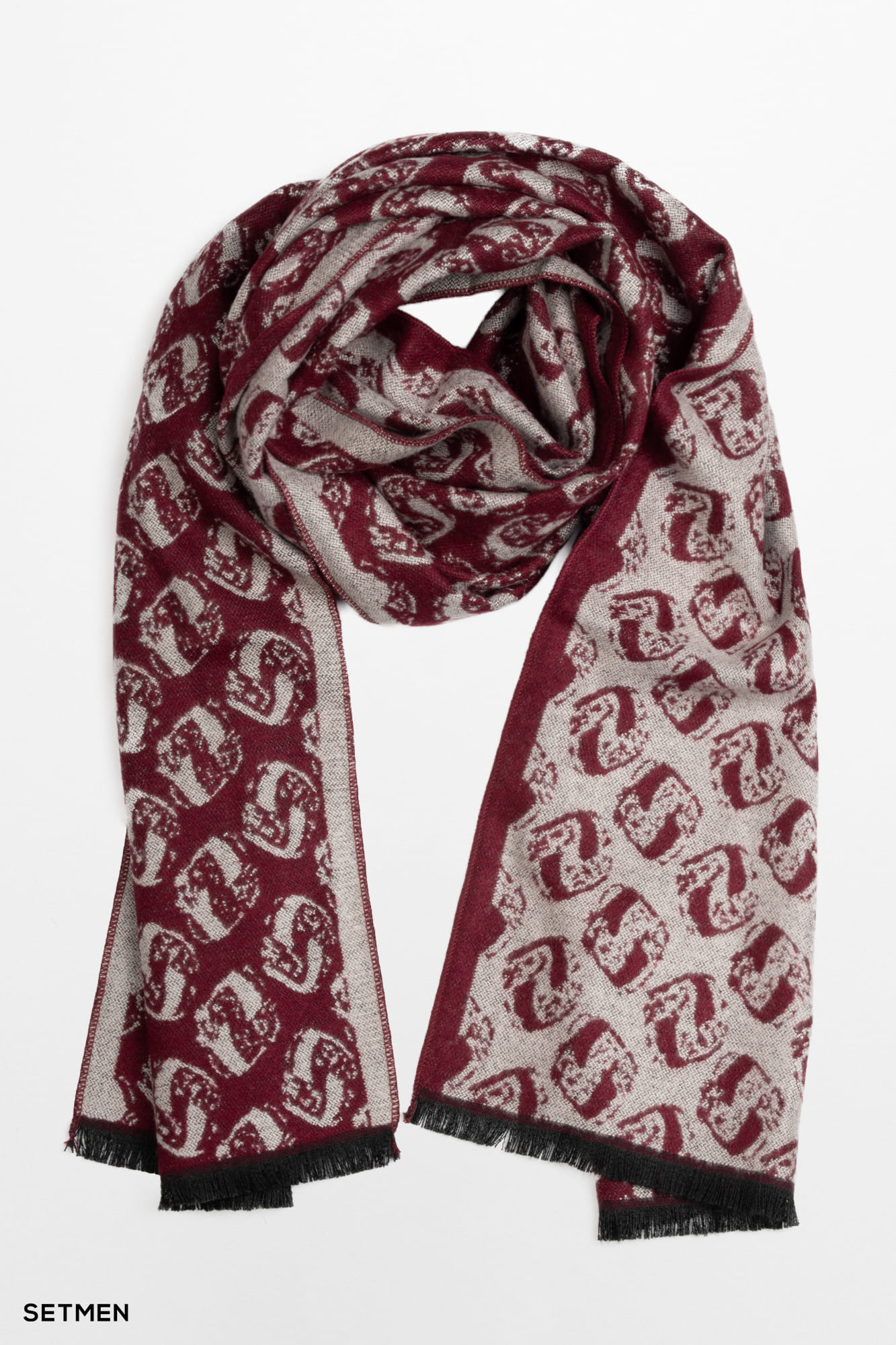 شال گردن مردانه پشمی