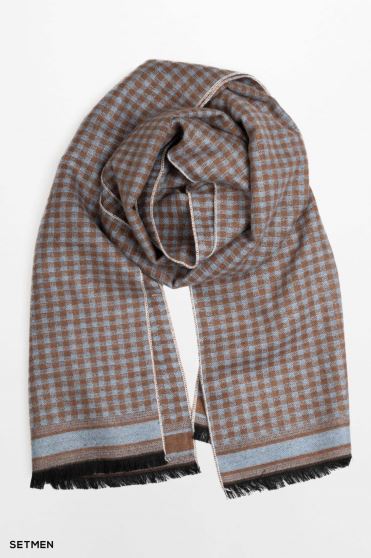 شال گردن مردانه پشمی