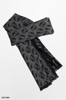 شال گردن مردانه پشمی