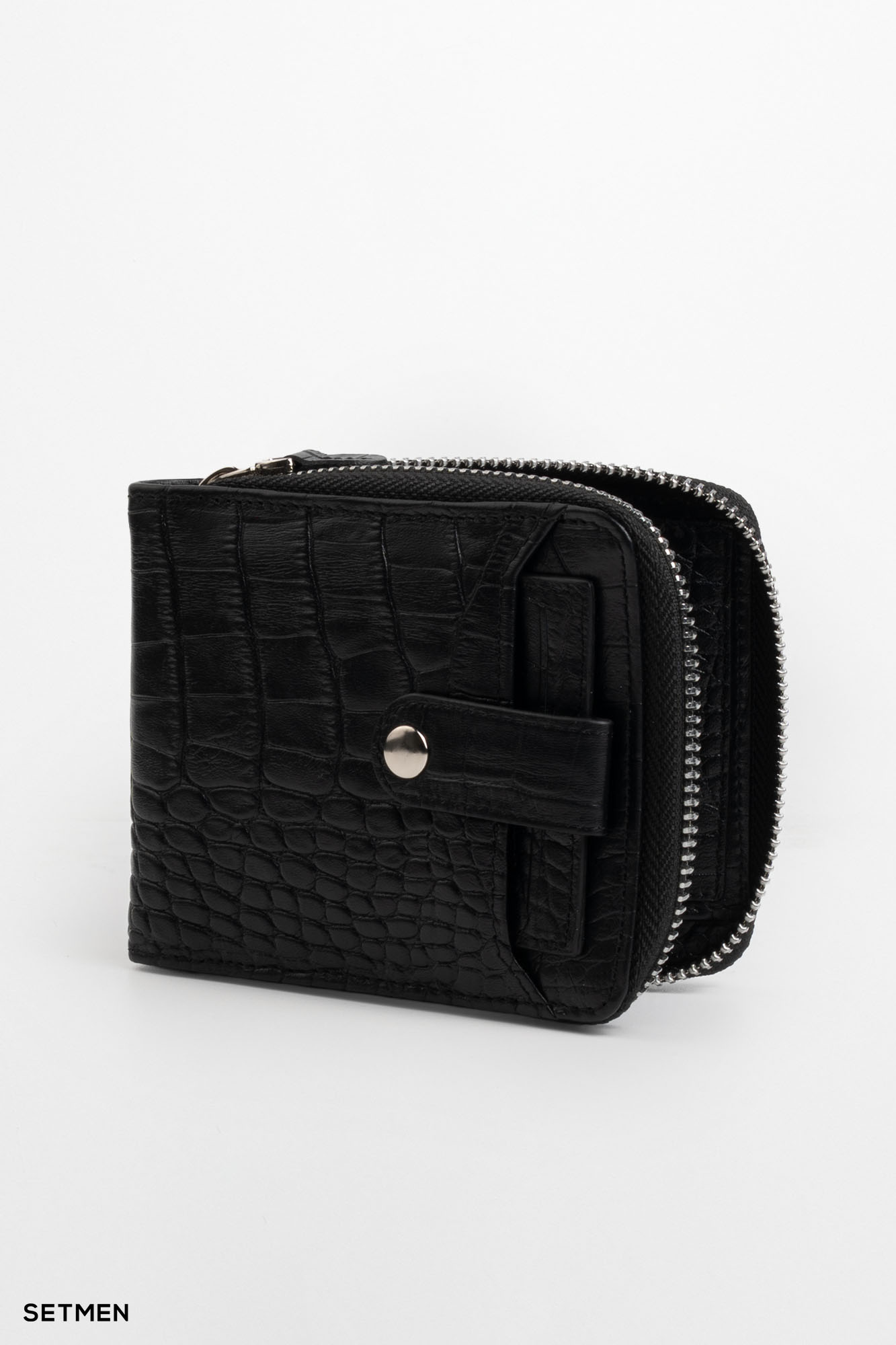 کیف پول چرم پوست ماری ست من