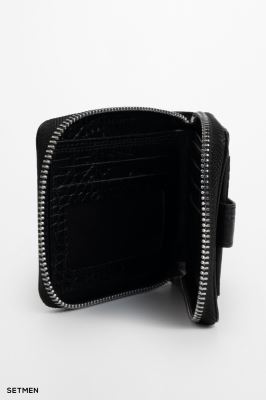 کیف پول چرم پوست ماری ست من