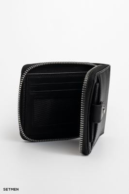 کیف پول چرم ساده ست من