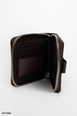 کیف پول چرم ساده ست من