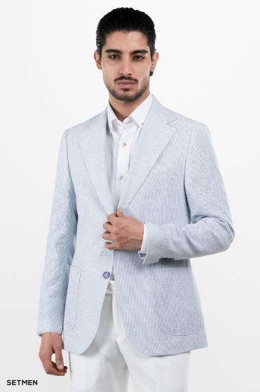 کت مردانه تک لینن دیپلمات