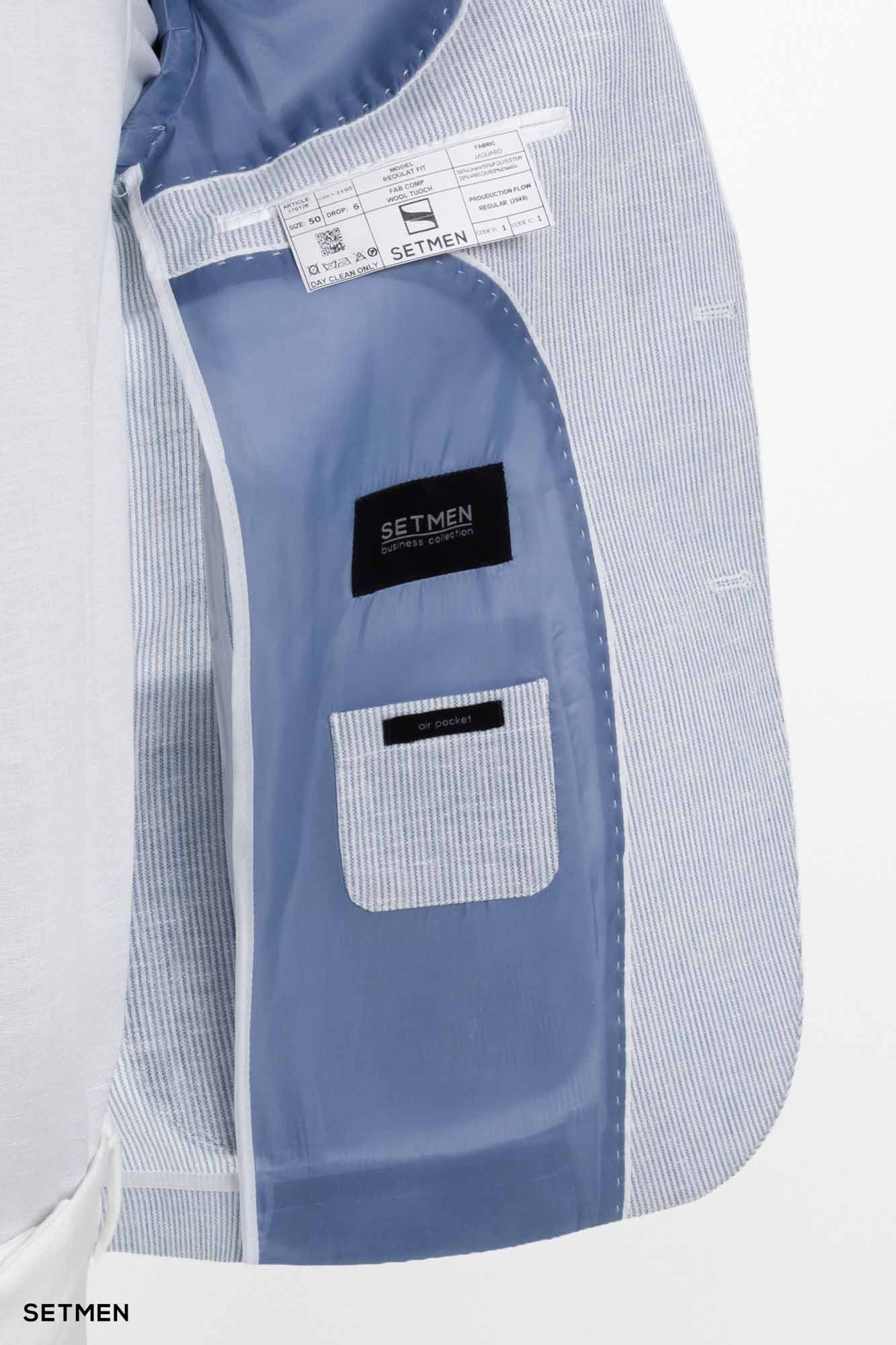 کت مردانه تک لینن دیپلمات