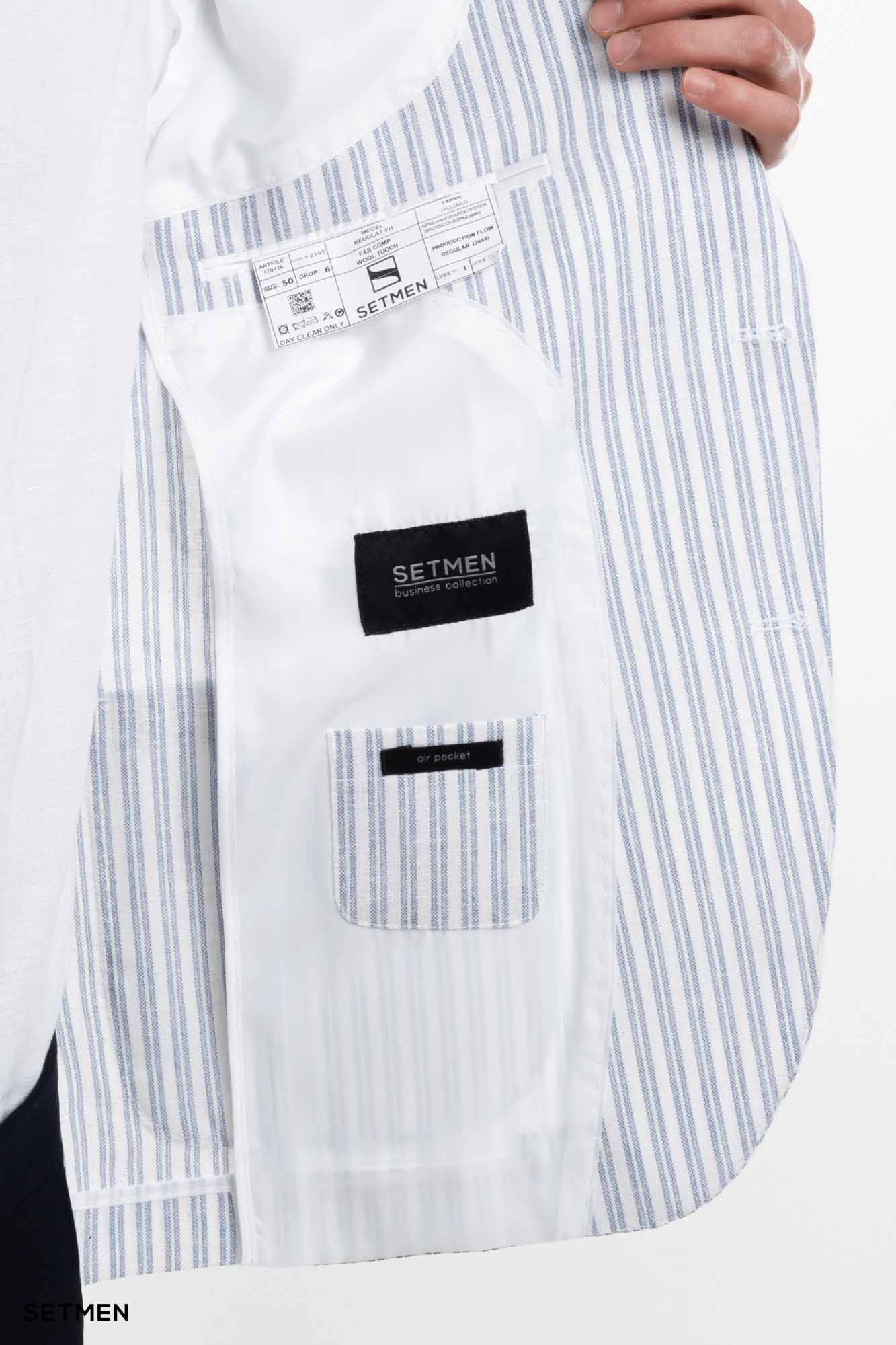 کت مردانه تک لینن دیپلمات