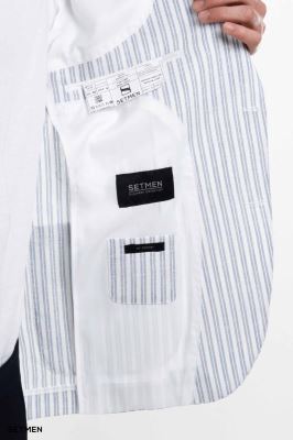 کت مردانه تک لینن دیپلمات