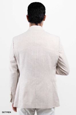 کت مردانه تک لینن دیپلمات