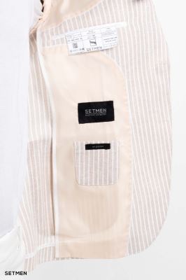 کت مردانه تک لینن دیپلمات