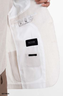 کت مردانه تک لینن دیپلمات