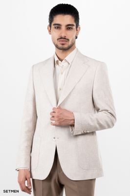 کت مردانه تک لینن