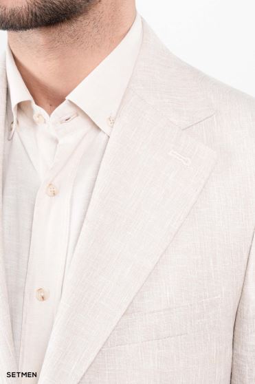 کت مردانه تک لینن