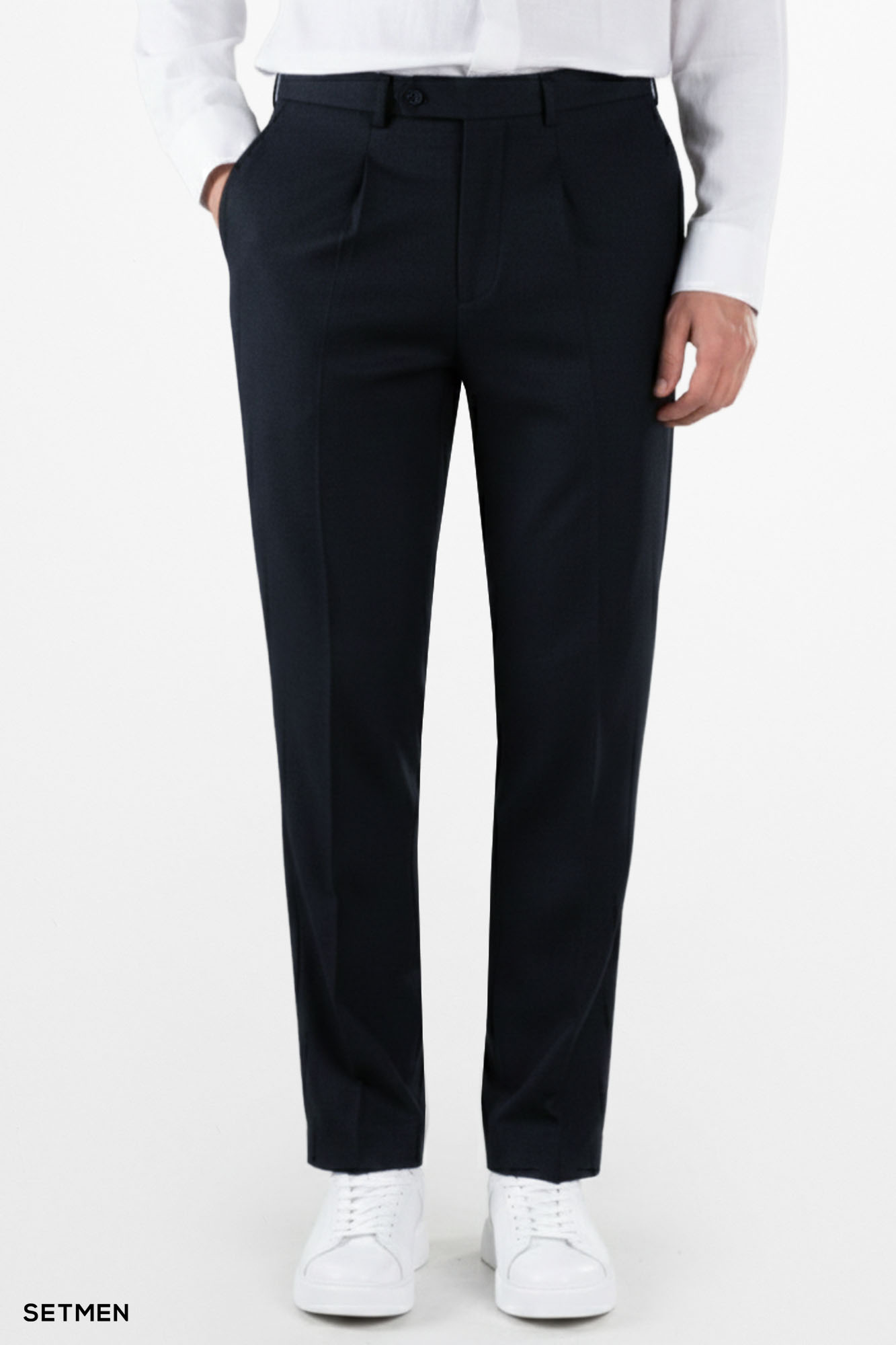 شلوار لینن مردانه کمر کش