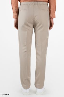 شلوار لینن مردانه کمر کش