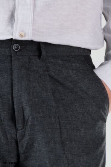 شلوار لینن مردانه کمر کش