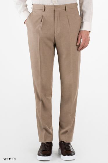 شلوار لینن مردانه کمر کش