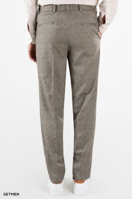 شلوار لینن مردانه کمر کش