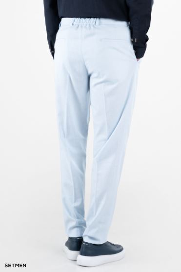 شلوار لینن مردانه کمر کش