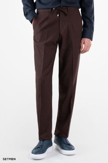 شلوار لینن مردانه کمر کش