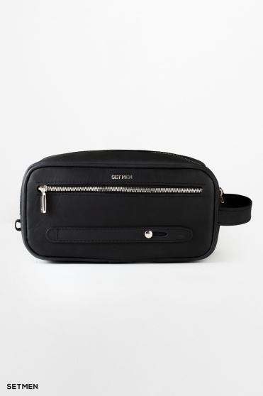 کیف دستی چرم ساده ست من