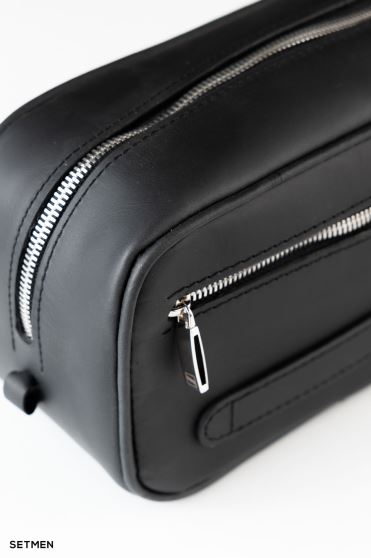 کیف دستی چرم ساده ست من