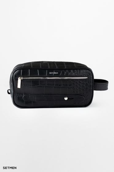 کیف دستی چرم پوست ماری ست من