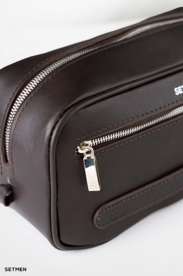 کیف دستی چرم ساده ست من