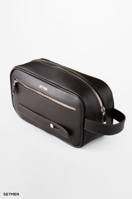 کیف دستی چرم ساده ست من