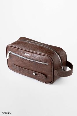 کیف دستی چرم پوست ماری ست من