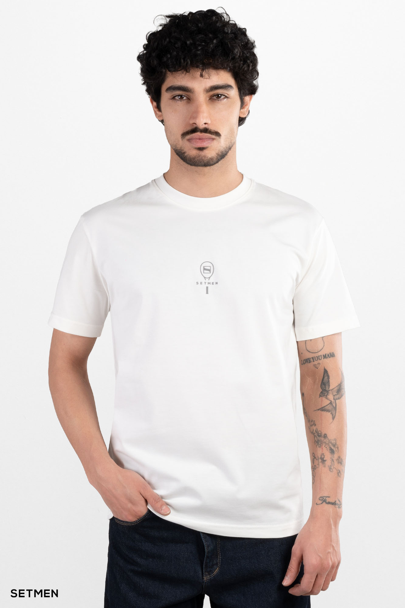 تیشرت مردانه ست من طرح پدل