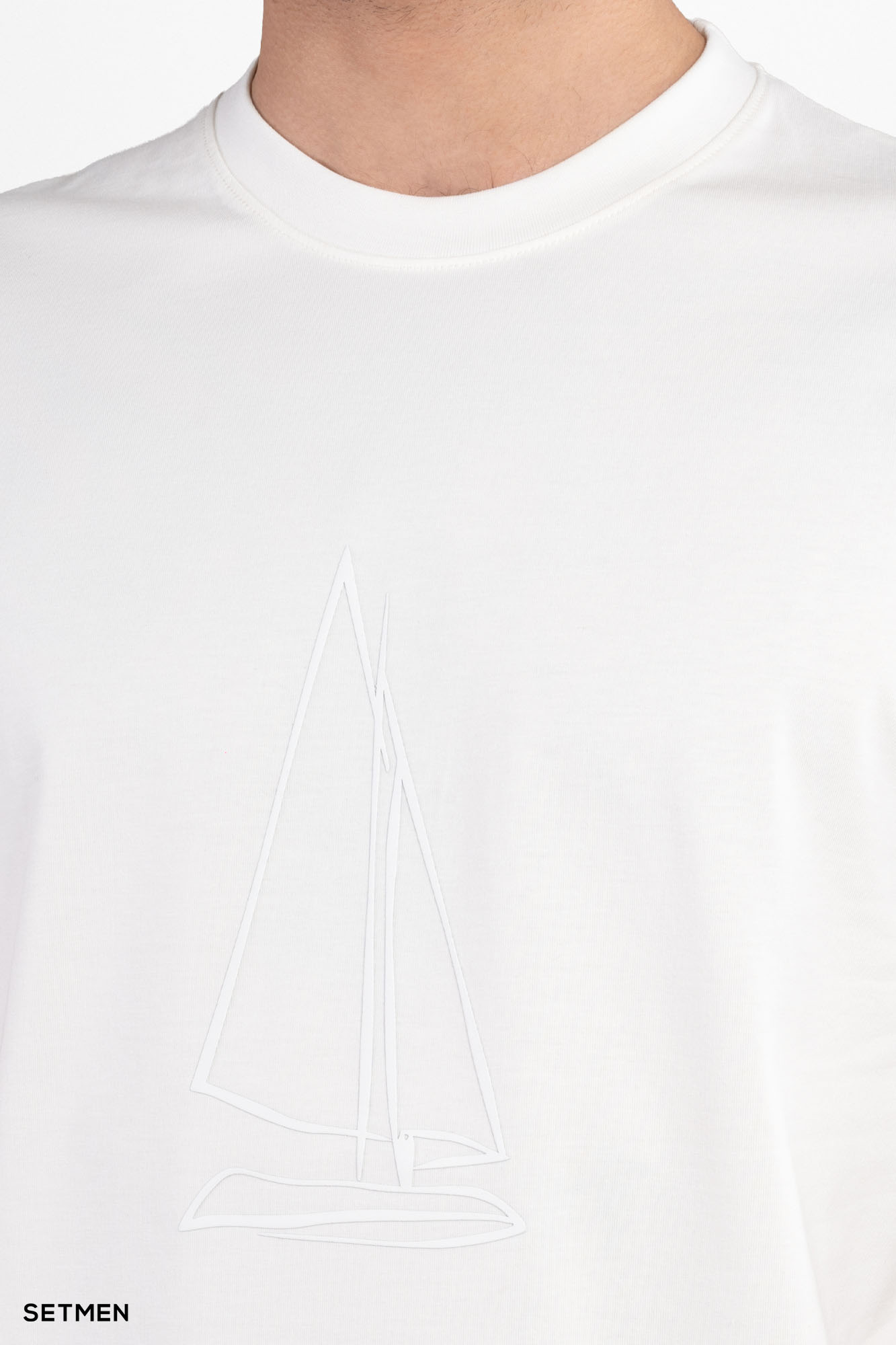 تیشرت مردانه ست من طرح قایق