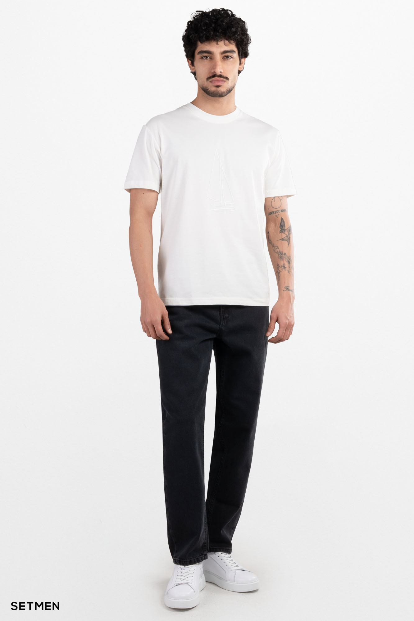 تیشرت مردانه ست من طرح قایق