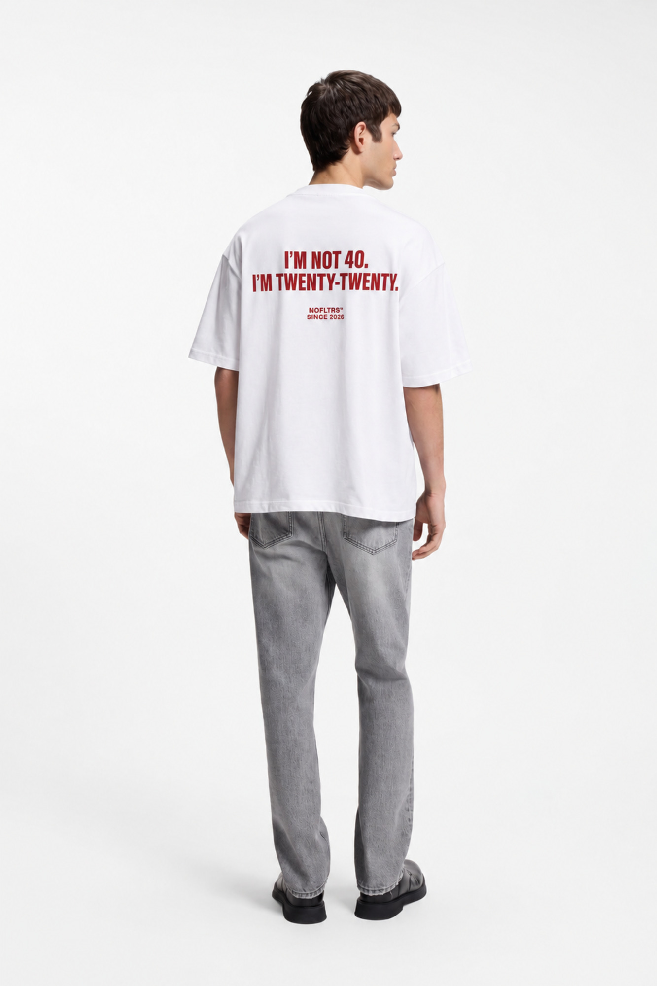 تیشرت مردانه I M NOT 40