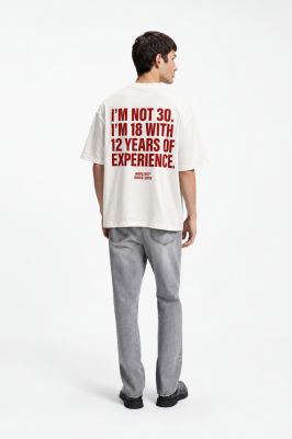 تیشرت مردانه I M NOT 30